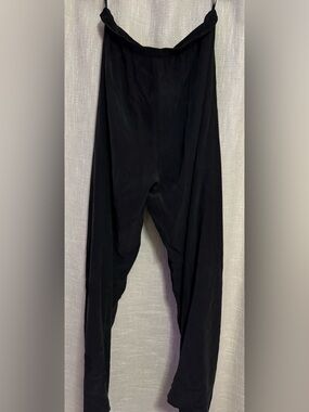 Eileen Fisher Black Silky Pants